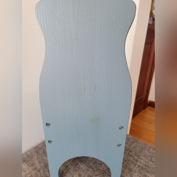 Heart Design Blue Wall Decor Shelf - Picture 3 of 10